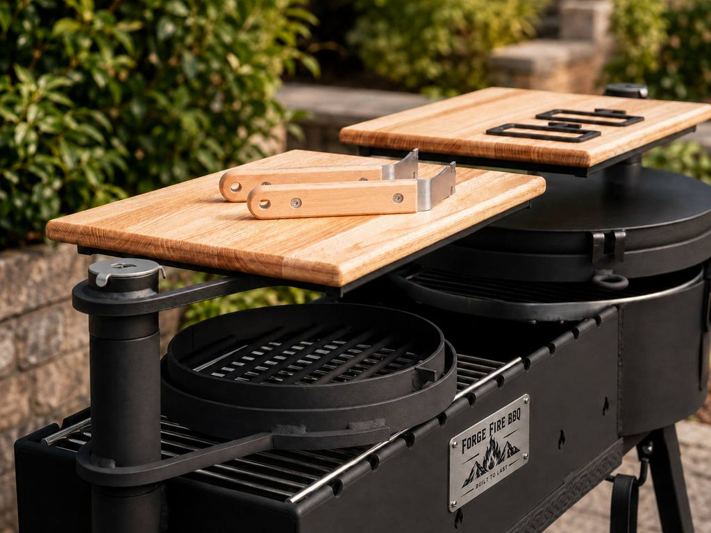 Forge Fire BBQ Multifunctional Outdoor Grill – Black