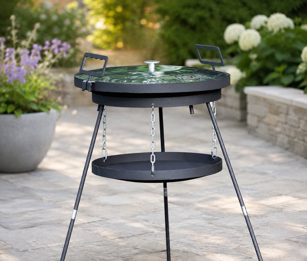 Forge Fire BBQ Outdoor Cooking Pan