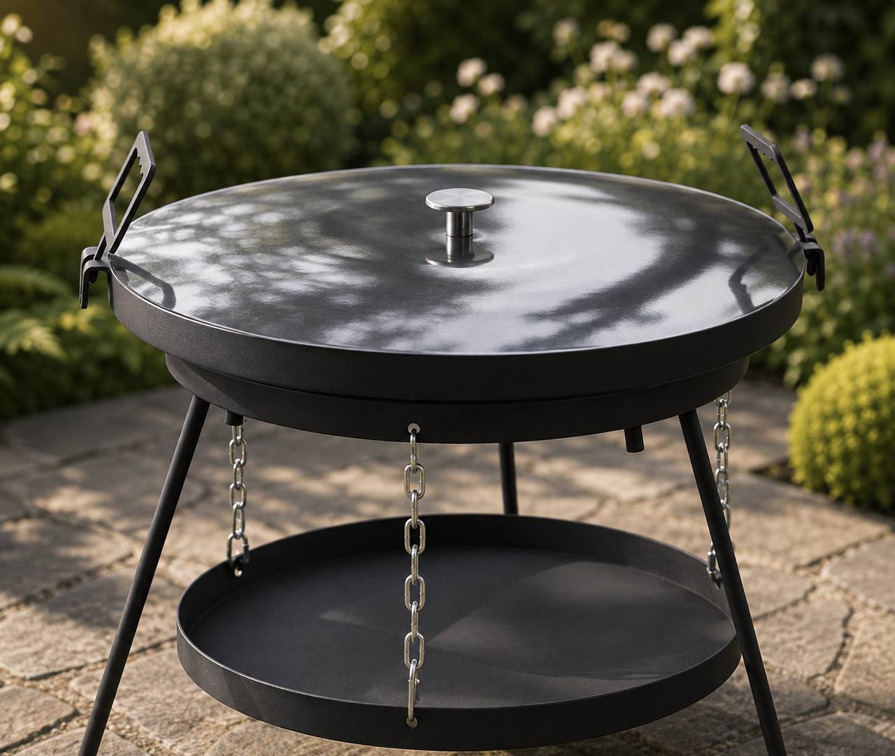 Forge Fire BBQ Outdoor Cooking Pan